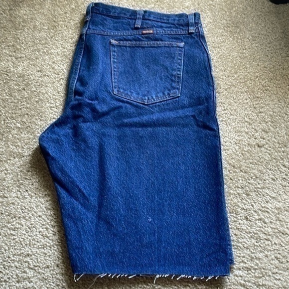 Rustler Cut Off Jean Shorts Size 42 - Picture 1 of 6